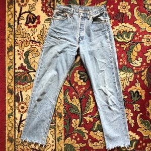 Vintage Levi’s 501 denim jeans